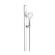 Duravit - Set sprchovej hlavice, tyče a hadice, 3 prúdy, chróm/biela UV0682004005