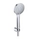 Duravit - Set sprchovej hlavice, držiaka a hadice, 3 prúdy, chróm UV0712002010