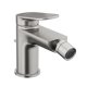 Duravit Wave - Bidetová batéria s výpusťou, kefovaná nerezová WA2400001070