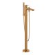 Duravit Wave - Vaňová batéria do podlahy, kefovaný bronz WA5250000004