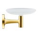 Duravit Starck T - Mydlovnička s držiakom, matné sklo/zlatá 0099333400