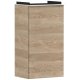 Hansgrohe Xelu Q - Umývadlová skrinka, 63x34x27 cm, 1 dvierka, pánty vľavo, prírodný dub/matná biela 54013700