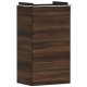 Hansgrohe Xelu Q - Umývadlová skrinka, 63x34x27 cm, 1 dvierka, pánty vľavo, tmavý orech/matná biela 54014000