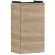 Hansgrohe Xelu Q - Umývadlová skrinka, 63x34x27 cm, 1 dvierka, pánty vpravo, prírodný dub/chróm 54017000