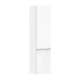 Hansgrohe Xelu Q - Vysoká skrinka 40x165x35 cm, 2 dvierka, pánty vľavo, lesklá biela/chróm 54135000