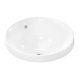 Hansgrohe Xuniva S - Umývadielko, priemer 40 cm, s prepadom, bez otvoru na batériu, biela 60155450