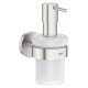 Grohe Essentials - Dávkovač tekutého mydla s držiakom, supersteel 40448DC1
