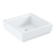 Grohe Cube Ceramic - Umývadlo bez prepadu, 40x40 cm, PureGuard, alpská biela 3948200H
