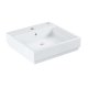 Grohe Cube Ceramic - Umývadlo s prepadom, 50x49 cm, PureGuard, alpská biela 3947800H