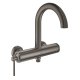 Grohe Atrio - Vaňová batéria, kefovaný Hard Graphite 32652AL3