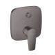 Hansgrohe Talis E - Vaňová batéria pod omietku, kefovaný čierny chróm 71745340