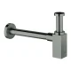 Grohe - Designový sifón, kefovaný Hard Graphite 40564AL0