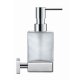 Duravit Karree - Dávkovač mydla s držiakom, chróm/mliečne sklo 0099541000