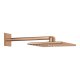 Grohe Rainshower SmartActive Cube - Hlavová sprcha 310, sprchové rameno 43 cm, 2 prúdy, kefovaný Warm Sunset 26479DL0