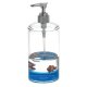 Aqualine Pyxis - Dávkovač mydla Nemo na postavenie, číra/modrá PY8089