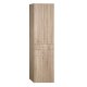 Aqualine Keramia Fresh - Vysoká skrinka ZOJA s košom, 50x184x29 cm, dub platin 51295