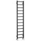 Sapho Metro Light - Vykurovacie teleso 30x150 cm, 276 W, matná čierna IR446TB
