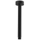 Sapho - Sprchové rameno stropné, 20 cm, matná čierna 1205-05B