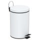 Aqualine Simple Line - Odpadkový kôš, 3 l, biela 28103