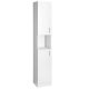 Aqualine Simplex Eco - Skrinka 30x180x30 cm, biela mat SIME320