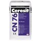 CERESIT CN 76 - Samonivelizačná cementová hmota na 1veľmi zaťažené podlahy v rozsahu od 4 do 50 mm. 25kg