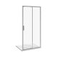 Jika Nion - Sprchové dvere dvojdielne L/P, 100 cm, Jika perla Glass, strieborná/sklo arctic H2422N30026661