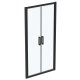 Ideal Standard Connect 2 - Sprchové dvere 90 cm, čierna/číre sklo K9294V3