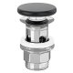 Villeroy & Boch - Umývadlová výpusť, ClickClack, Pure Black 681700R7