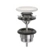 Villeroy & Boch - Umývadlová výpusť, ClickClack, Stone White 681700RW