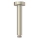 Kludi A-Qa - Sprchové rameno stropné, 15 cm, kefovaný nikel 66515N5-00