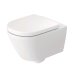 Duravit D-Code - Závesné WC s doskou SoftClose, Rimless, biela 49030900B2