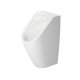 Duravit ME by Starck - Pisoár, zadný prívod vody, Rimless, DuraShield, biela 280930AA00
