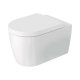 Duravit ME by Starck - Závesné WC, Rimless, DuraFlush, DuraShield, biela 290709AA00