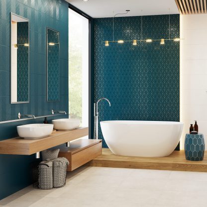 Kúpeľne Ceramika Color - Blue Mat
