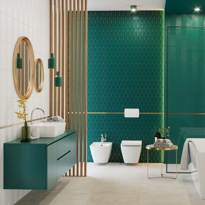 Kúpeľne Ceramika Color - Green Mat