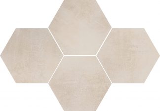Ceramika Color - Stark Mosaic Hexagon Cream