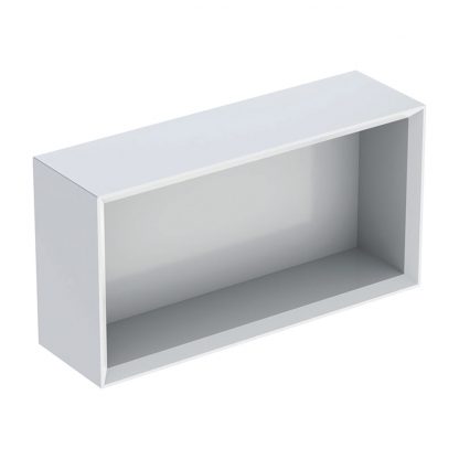 Geberit iCon - obdĺžnikový nástenný box biela lesklá