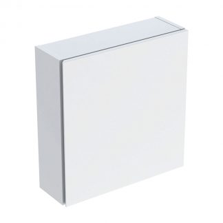 Geberit iCon - štvorcová závesná skrinka biela lesklá