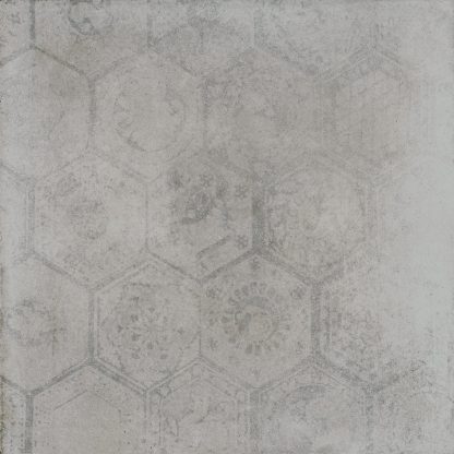 Porcelaingres De Tiles - Soft Concrete - HEXAGON IRON