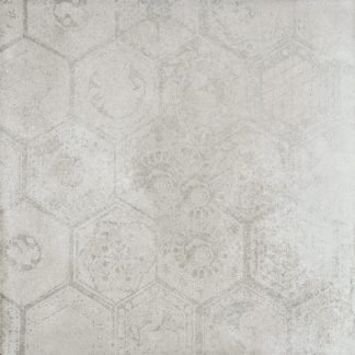 Porcelaingres De Tiles - Soft Concrete - HEXAGON SILVER