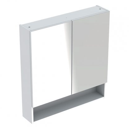 Zrkadlová skrinka - Geberit Selnova Square 60cm biela lesklá