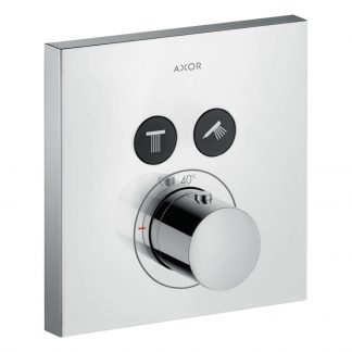 Sprchová podomietková batéria Axor ShowerSelect – Termostat na 2 spotrebiče, chróm 36715000 (výpredaj)