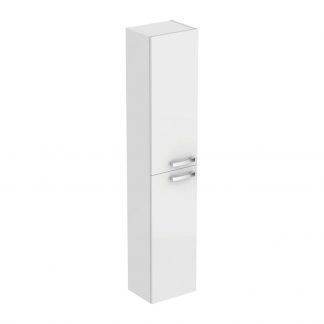 Výpredaj - IDEAL STANDARD TEMPO E3243WG - vysoká skrinka lesklá biela